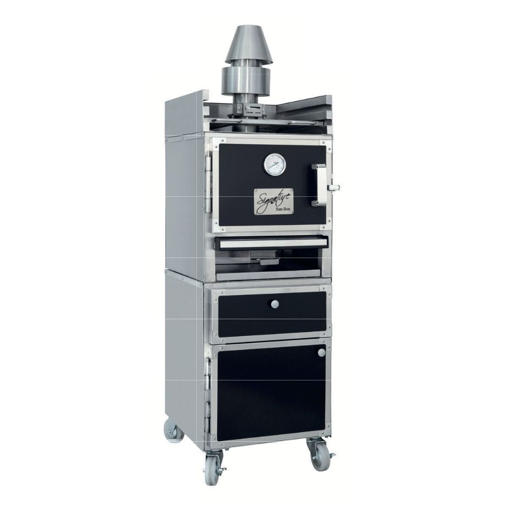 SAN-SON SIGNATURE HBSPG Horno de Brasa Acero Inoxidable Aislamiento con Gabinete.