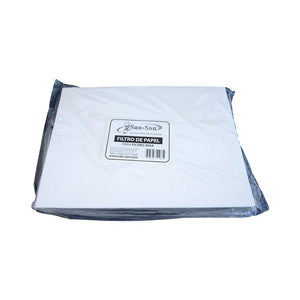 SAN-SON PP-3 Filtro de papel para aceite comestible grado alimenticio para retener partículas hasta del tamaño de 1 micrón, 30 PZS.