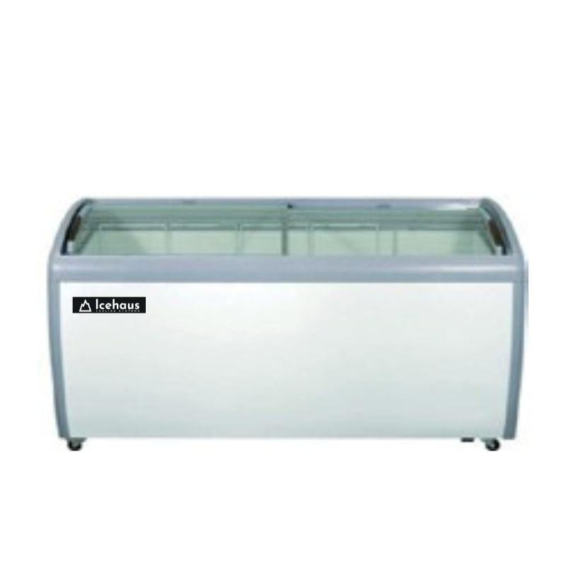 ICEHAUS CHPC-560 Congelador paletero de puerta de cristal de 560 L