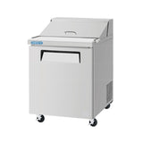 Sobrinox mrss-28-1s mesa refrigeradora de 1 puerta para preparar sándwiches y ensaladas, 8.94 ft3