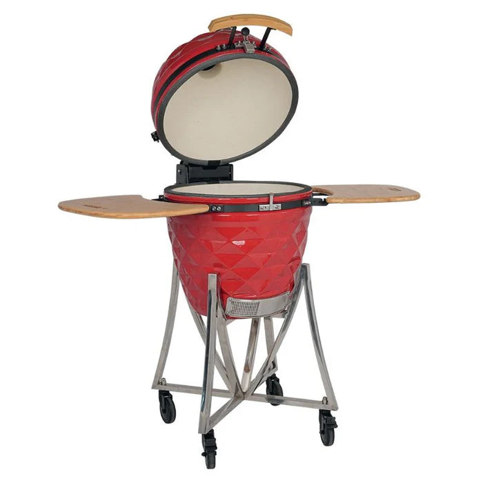 Horno Kamado Cerámica Multifuncional Acabado Diamante (Variantes/ Tamaño y color) Torrey HKC
