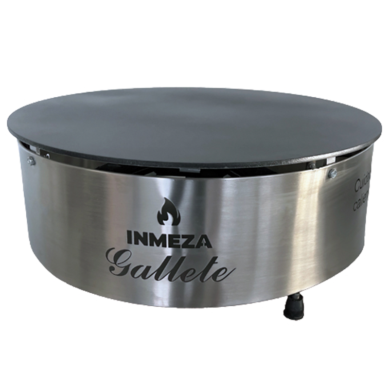 INMEZA GALT Crepera Galette 40 CMS a gas LP con placa con Teflon