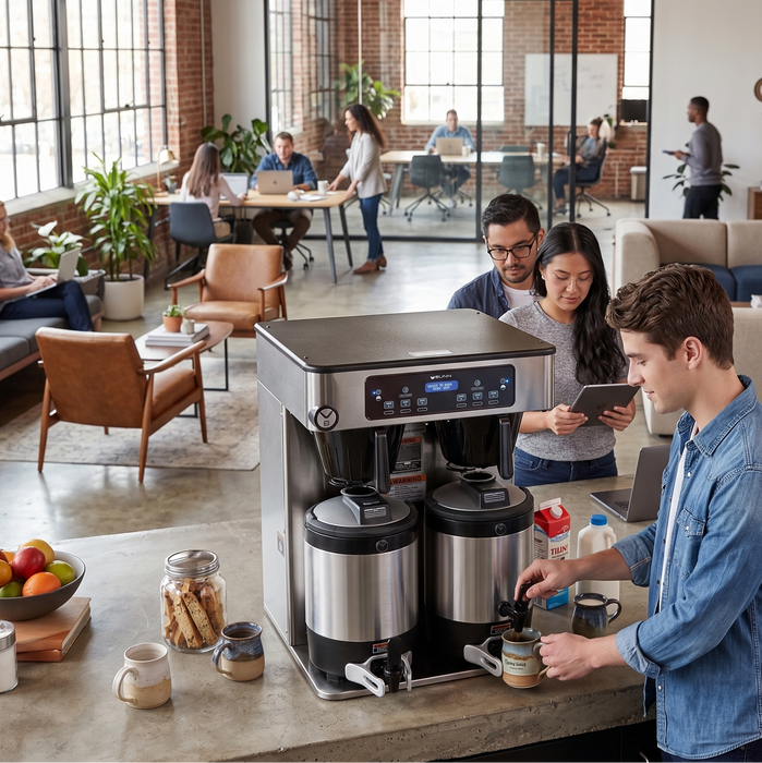ICB-TWIN Cafetera Infusión Doble BUNN 53200.0100