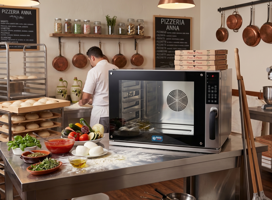 Horno de Conveccion Select Digital Acero Inox 110L 220V Migsa HDM-800