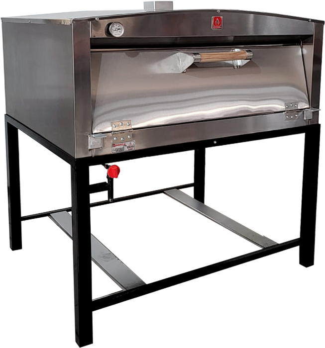Horno Pizza a Gas LP Inoxidable 2 Charolas INMEZA FACTORY HPE2 LP
