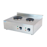 Parrilla Eléctrica De 2 Secciones 2+2.5 Kw 220V Migsa HSC-2205