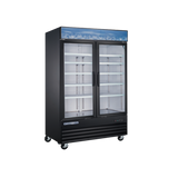 Refrigerador Vertical 2 Puertas de Vidrio 40 Pies INTERNATIONAL INT/RV-2PV-AI