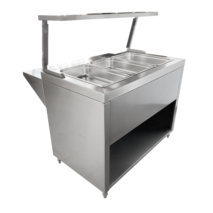 Mesa Fría Con Gabinete 3 Enteros INMEZA FACTORY MFG3