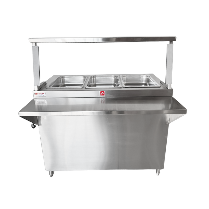 Mesa Fría Con Gabinete 3 Enteros INMEZA FACTORY MFG3