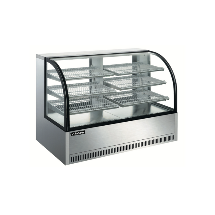 Vitrina Pastelera Curva 325 L Icehaus VPC-180