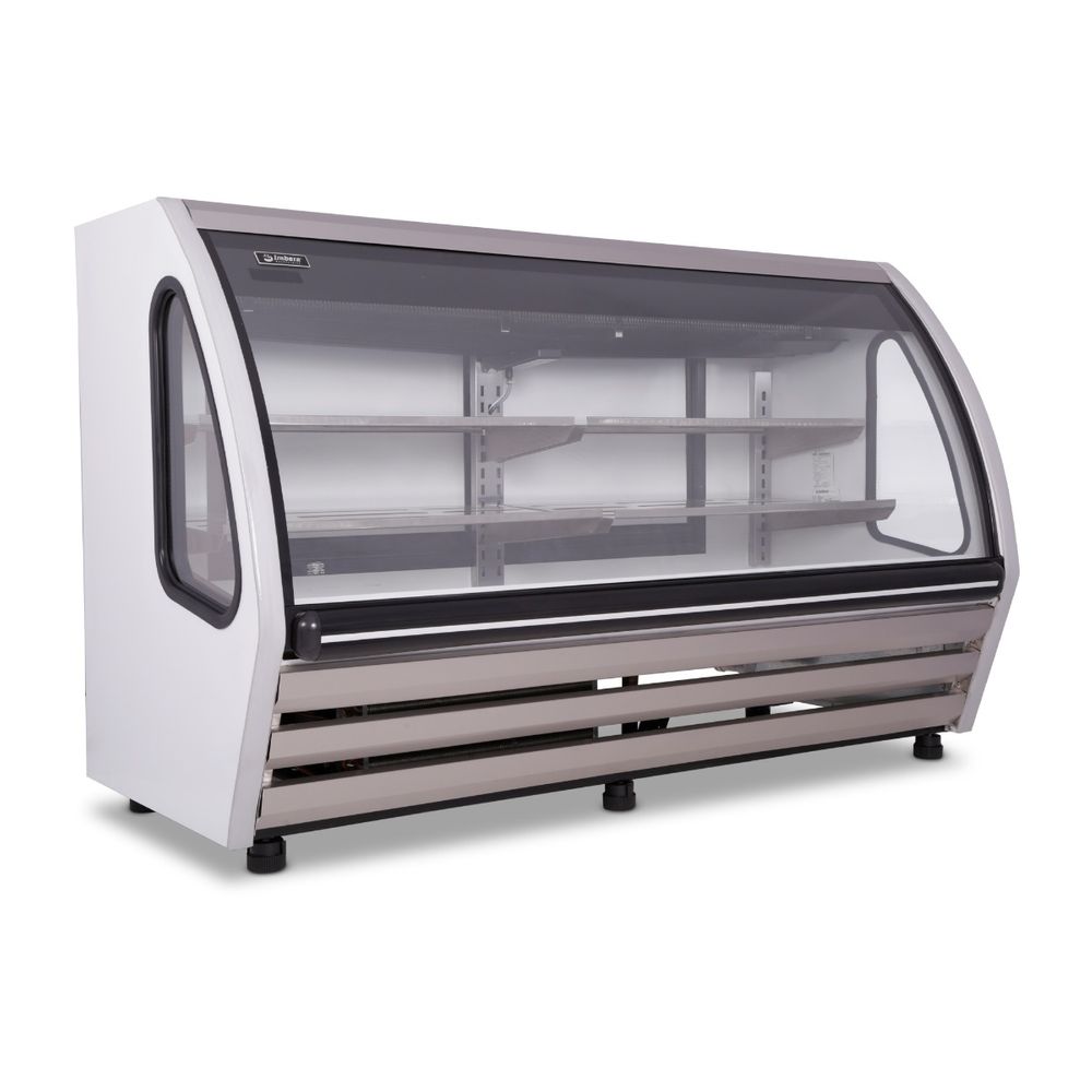 Vitrina Carnicera Acero Inox Luz Led 18 Pies (1020090) Imbera BHS200C-I F2