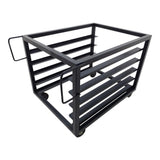 INMEZA EER5 Rack ligero esmaltado negro con llantas 5 charolas RACKS INMEZA 