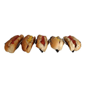 INMEZA TCHS-45 Plato W para 4 o 5 Tacos / Hotdogs / Canapes - Inoxidable Utensilios INMEZA 