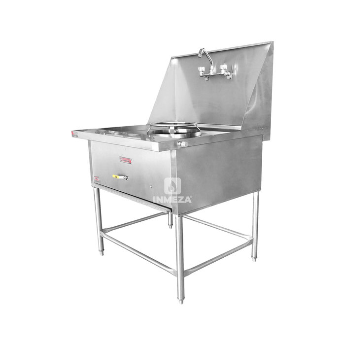 Estufa Wok 1 Quemador INMEZA FACTORY W-1