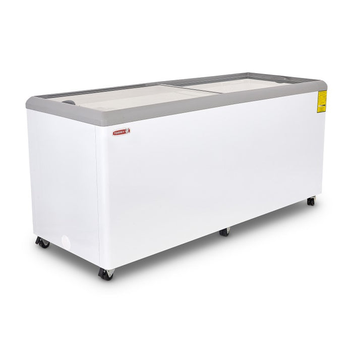 Congelador Horizontal Tapa Cristal Plano 450.8L Torrey CHC-180PR