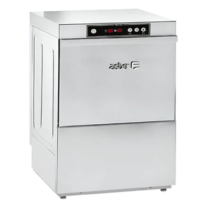 ASBER GT-510 B W DD F SA Lavavajilla Apertura Frontal 220 V incluye filtro, bomba de vaciado y dosificador 3N+T