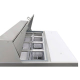 Mesa Para Ensaladas 1 Puerta 7 Pies Icehaus ME-1P-SS-01