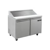 Mesa Para Ensaladas 2 Puertas 13 Pies Icehaus ME-2P-SS-01
