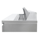 Mesa Para Ensaladas 2 Puertas 13 Pies Icehaus ME-2P-SS-01