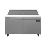 Mesa Para Ensaladas 2 Puertas 17 Pies Icehaus ME-2P-SS-02