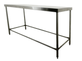 INMEZA MI150i Mesa Isla 150 x 70 s/borde s/entrepano pata inox