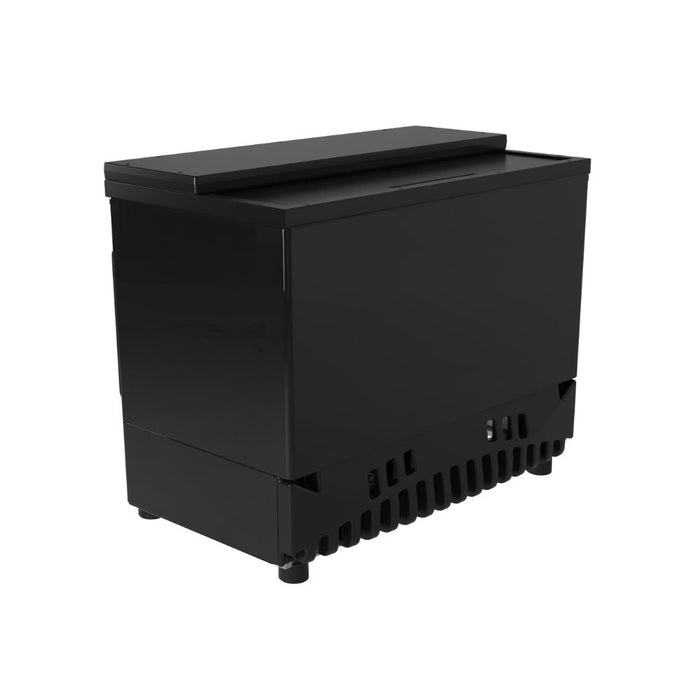 Refrigerador Horizontal Negro 1 Tapa Corrediza 14.2 Pies (1025730) Imbera HR15 D