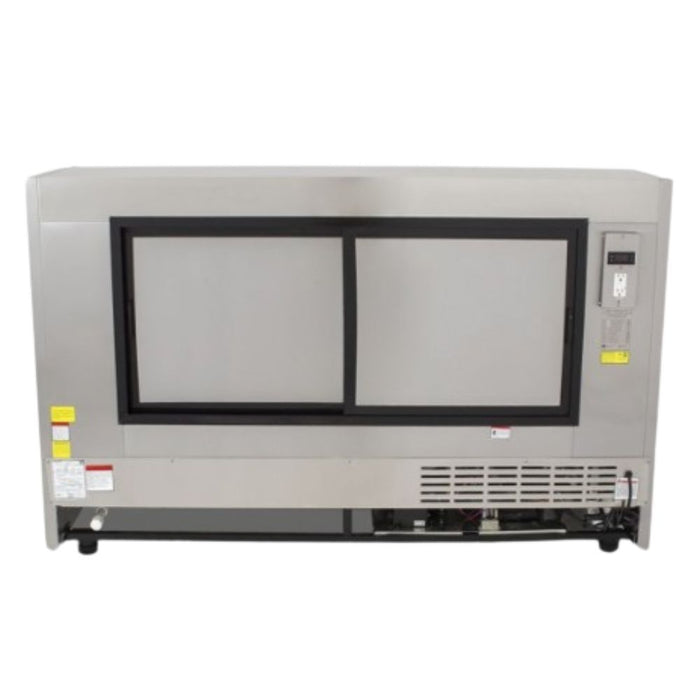 Vitrina Cremera Acero Inox Luz Led 18 Pies (1021455) Imbera BHS200CRE-I F2
