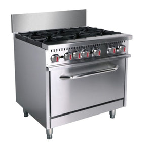 Torrey EST-6QHG Estufa Horno a Gas 6 Quemadores CQEST4QH036