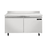 Mesa De Trabajo Congelador 2 Puertas 15 Pies Icehaus MTC-2P-SS-02