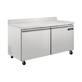 Mesa De Trabajo Congelador 2 Puertas 15 Pies Icehaus MTC-2P-SS-02
