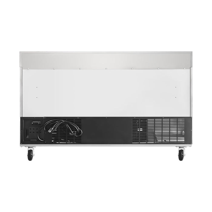 Mesa De Trabajo Congelador 2 Puertas 15 Pies Icehaus MTC-2P-SS-02