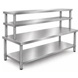 Mesa Tipo Isla Doble Repisa INMEZA FACTORY M2R-100