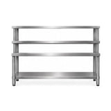 Mesa Tipo Isla Doble Repisa INMEZA FACTORY M2R-100