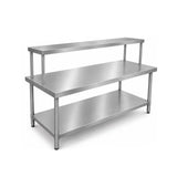 Mesa Tipo Isla con Repisa INMEZA FACTORY MR-140