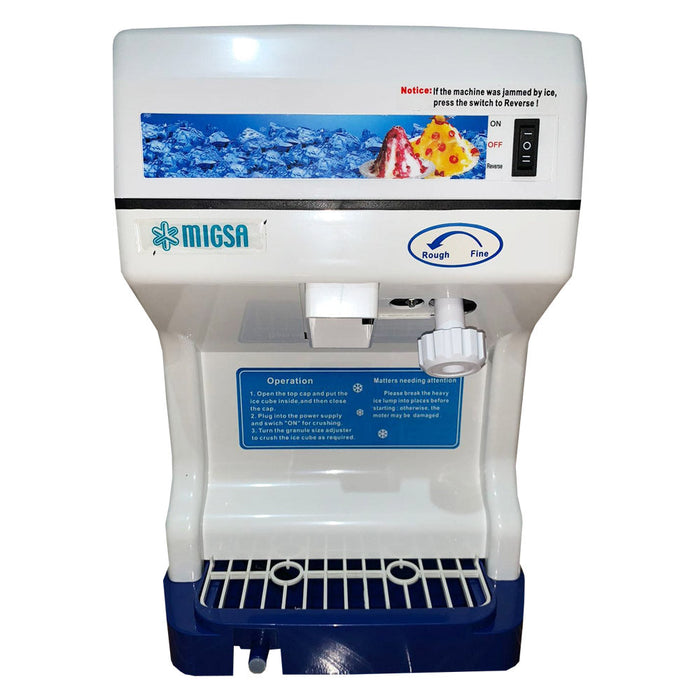 Triturador De Hielo Para Raspados 50 Kg 180W Migsa IP-A188