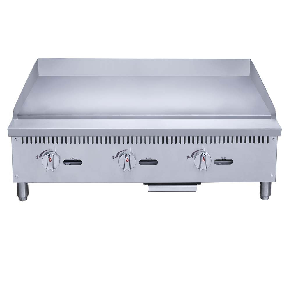 Plancha Comercial A Gas Natural 3 Quemadores Migsa MGRG-36-MG-GN