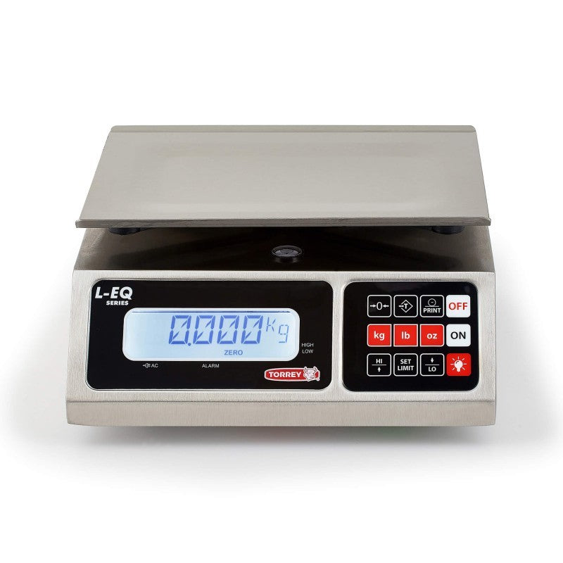 Báscula Porcionadora Acero Inox 12kg Torrey LEQ12-N