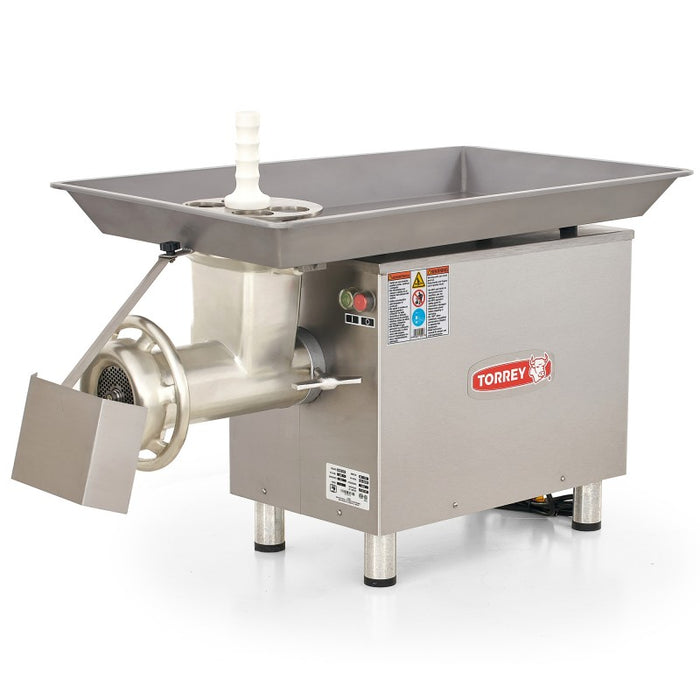 Molino Carne Para Mesa Acero 3HP Trifasico Torrey M323