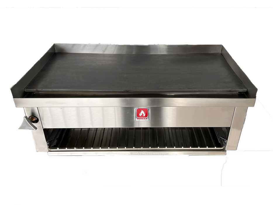 Plancha Frontal a Gas LP 1 Quemador INMEZA FACTORY PLAFI LP