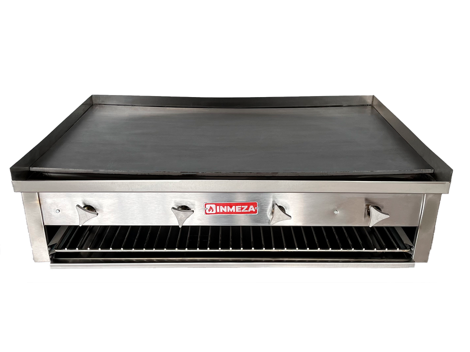 Plancha Grande a Gas LP 4 Quemadores INMEZA FACTORY PLAGI LP