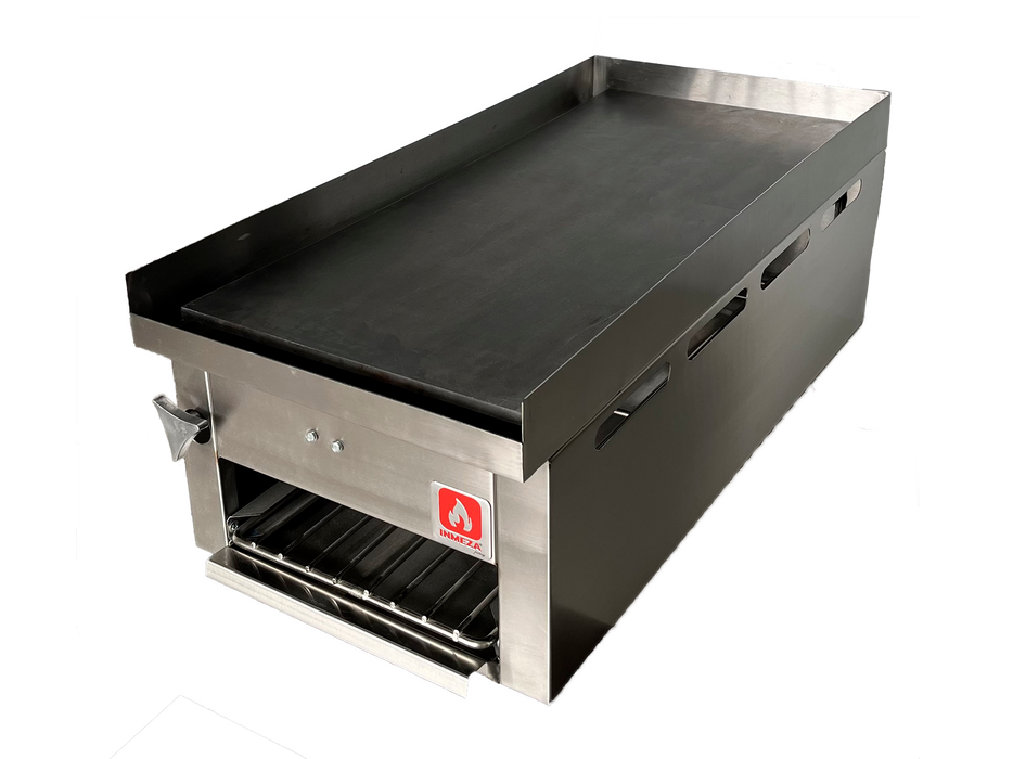 Plancha Lateral a Gas LP 1 Quemador INMEZA FACTORY PLALI LP
