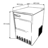 POLAR FH-25 / IM-26 Fábrica de hielo 25kg/24 hr 110V Fabrica Hielo POLAR 