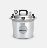 Olla de presion Red Tomato de 21.5 Qt  Aluminio, Pescado Carne Verduras All American 921RD