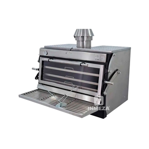 Pira 120.104 Horno 120 LUX ED para carbón y leña. 200 comensales.