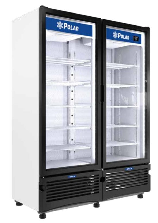 Refrigerador Vertical 1 Puerta Cristal 42 Pies Polar PVC42
