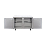Congelador Bajo Barra 2 Puertas 11 Pies Icehaus CBB-2P-SS-01