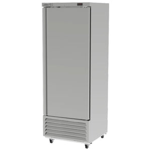 Asber ARR-17-H HC Refrigerador de 1 Puerta Solida 17 Pies Acero Inoxidable