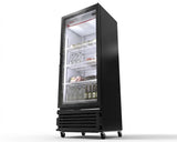 Refrigerador Vertical Exhibidor 1 Puerta Cristal Negro 19 Pies Torrey VR20