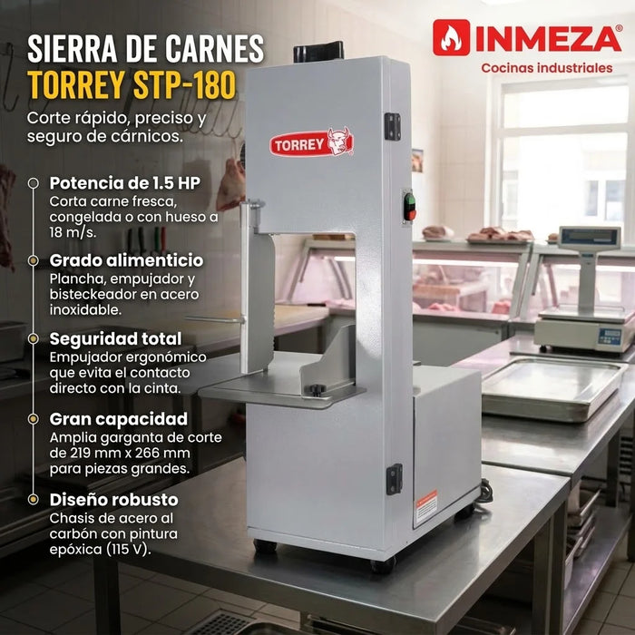 Sierra Carnicera 1.5HP 110V Torrey STP-180