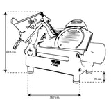 TORREY RMS-330 RMS330 Rebanadora de Carne y Vegetales Acero Inoxidable Envío por cobrar Rebanadoras TORREY 